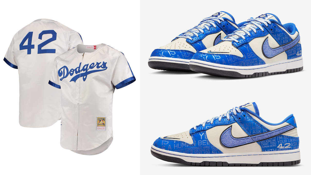 The Vault Lifestyle Boutique on Instagram: Open til 8 Nike low Dunk  “Jackie Robinson” Jackie Robinson Funko Pop with backpack Bape Dodgers  Jersey #Vaultlifestyle #VaultlifestyleBoutique  #yourfavoritesneakerstoresfavoritesneakerstore #RealYeez