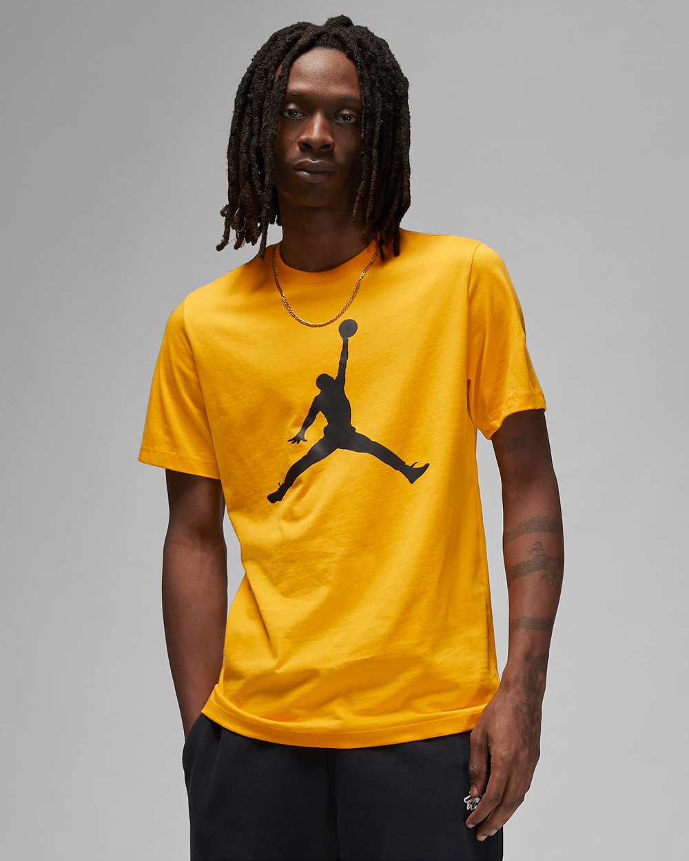 Air Jordan 1 High Taxi Yellow Jumpman T Shirt