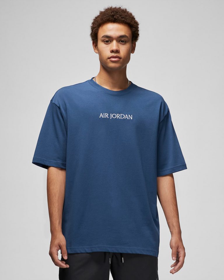 jordan french blue shirt