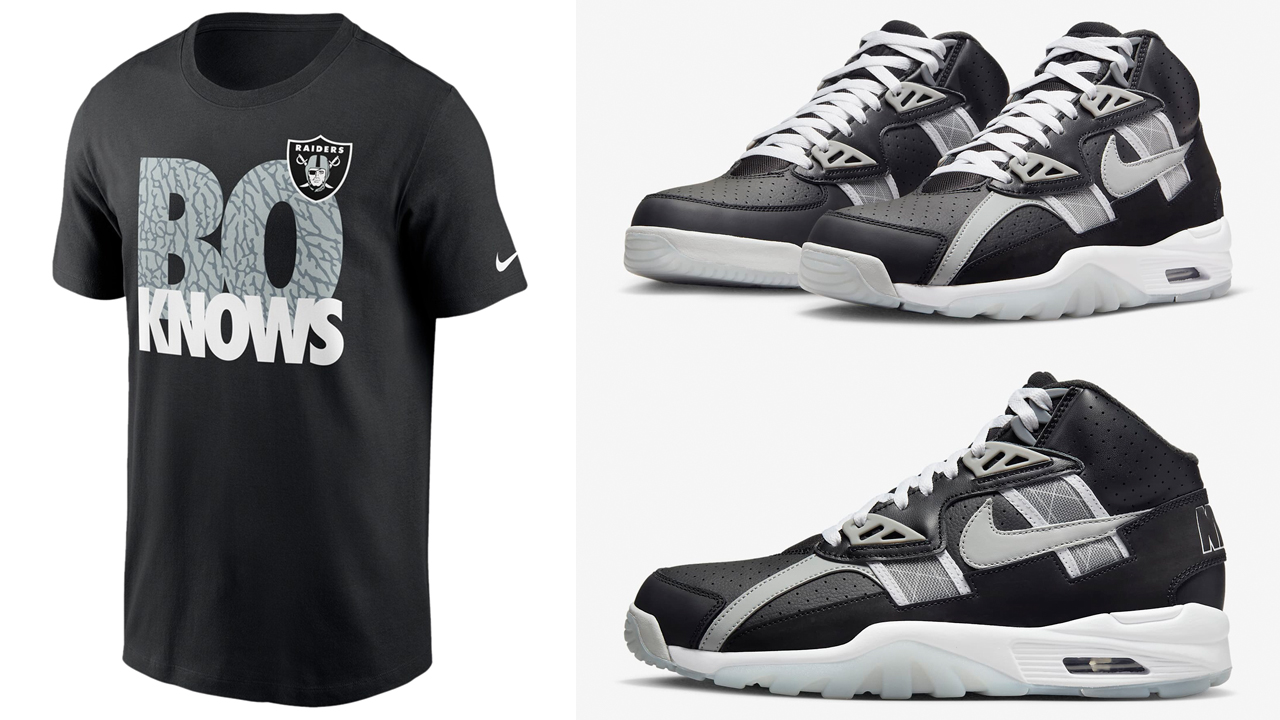 Bo Jackson's Nike Air Trainer SC 2 Pays Homage To The Raiders •
