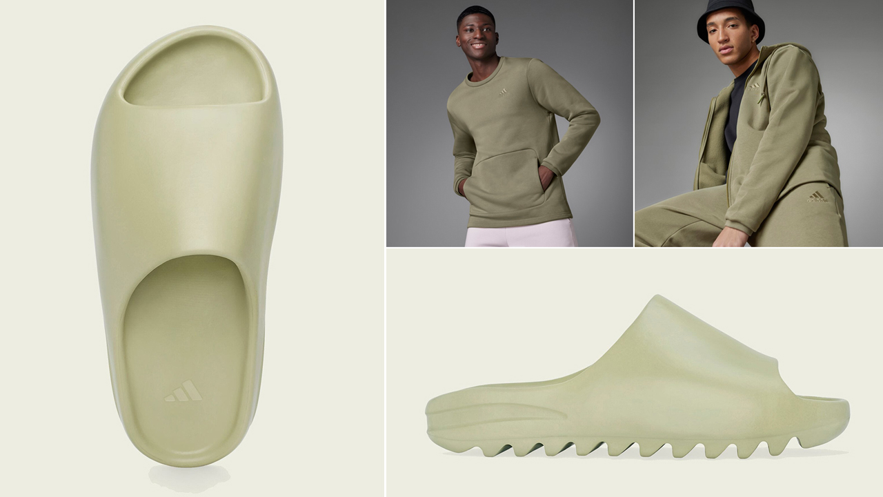 How to Style the YEEZY Slide Resin with Matching Outfits