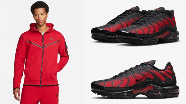 Nike-Air-Max-PLus-University-Red-Black-Reflective-Shirts-Clothing-Outfits