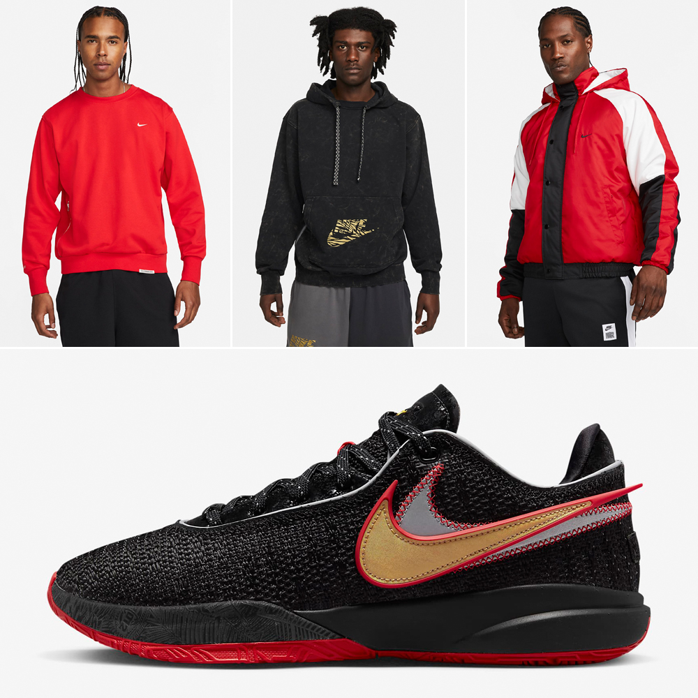 Nike LeBron 20 Trinity Bred Shirts Clothing and Outfits