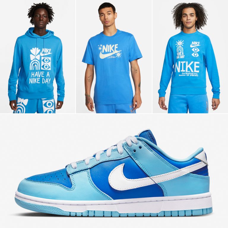 Nike Dunk Low Argon Shirts Clothing and Matching Outfits