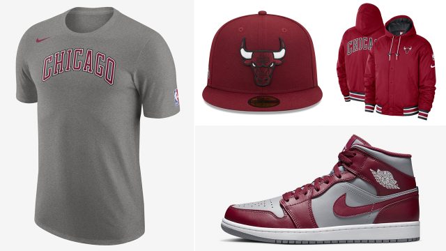 Air-Jordan-1-Cherrywood-Bulls-Shirt-Hat-Clothing-Outfits