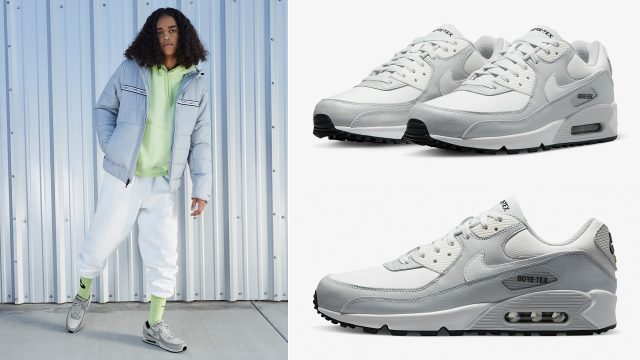 Nike-Air-Max-90-GTX-Gore-Tex-Photon-Dust-Grey-Fog-White-Shirts-Clothing-Outfits