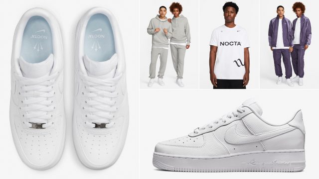 Drake-NOCTA-Nike-Air-Force-1-Low-White-Certified-Lover-Boy-Shirts-Clothing-Hats-Outfits