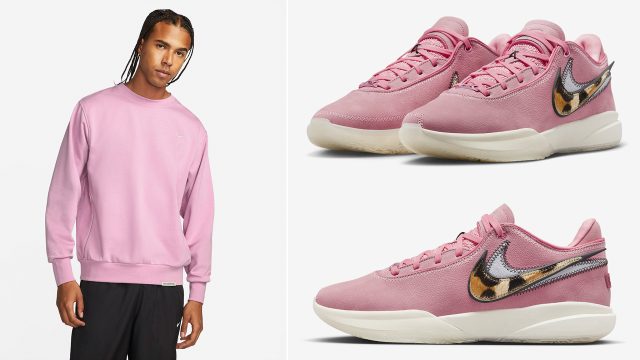 Nike-LeBron-20-South-Beast-Pink-Shirts-Clothing-Outfits