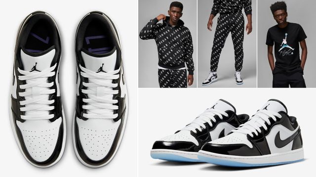 Air-Jordan-1-Low-Concord-Shirts-Clothing-Outfits