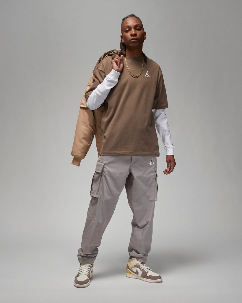 Jordan Palomino Brown Shirts Shorts Clothing Sneaker Outfits