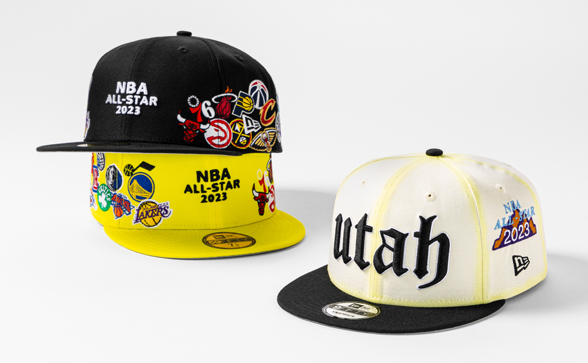 New Era 2023 NBA All Star Game Hats and Hoodie