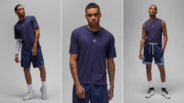 Jordan-Midnight-Navy-Shirts-Shorts-Clothing-Sneaker-Outfits