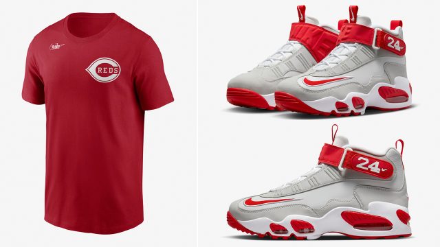Nike-Air-Griffey-Max-1-Cincinnati-Red-Shirt-Match