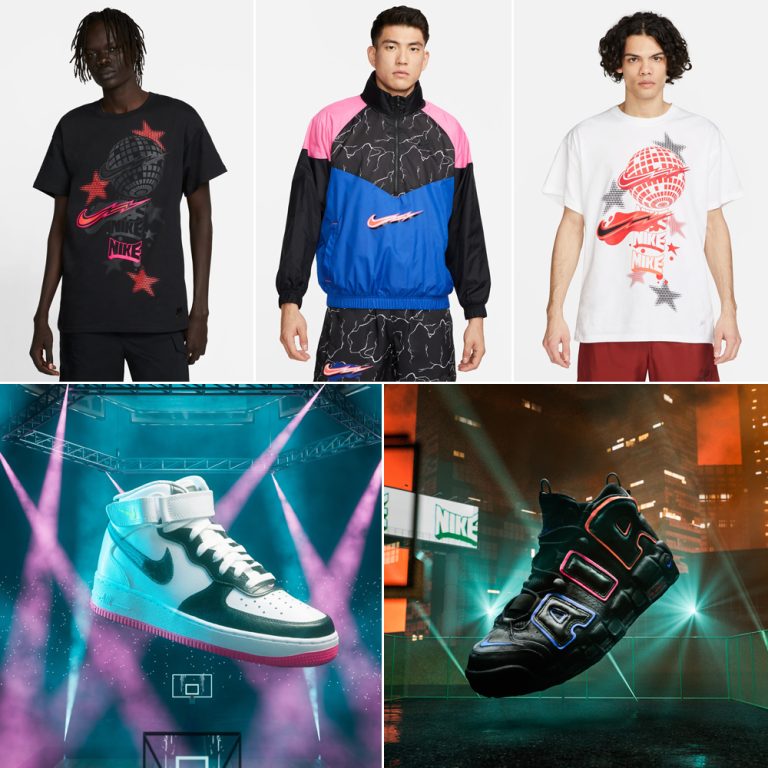 Nike Electric High Collection Sneakers Shirts Jackets Outfits