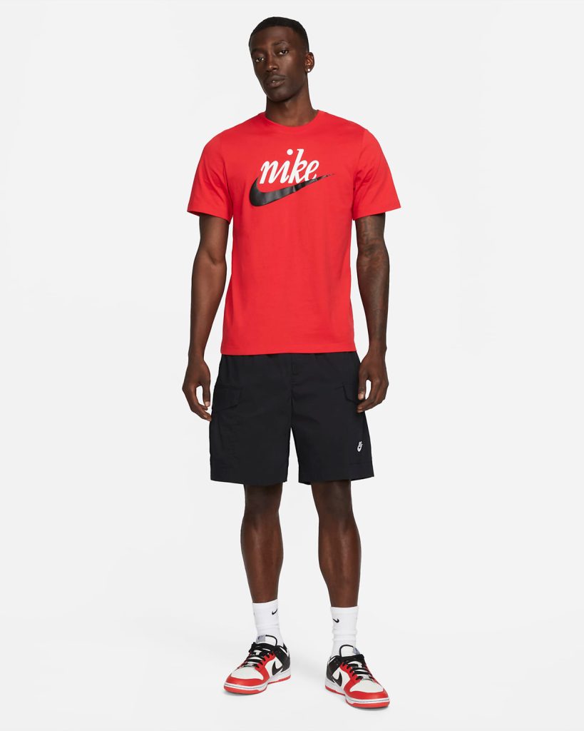 Nike University Red Shirts Shorts Clothing Sneakers Outfits