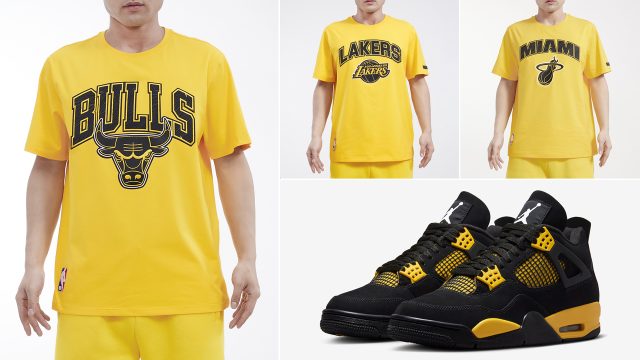 Air-Jordan-4-Thunder-Tour-Yellow-NBA-Shirts