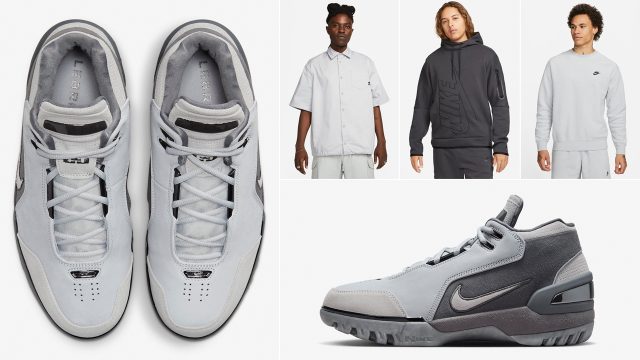 Nike-Air-Zoom-Generation-Wolf-Grey-Shirts-Clothing-Cemented-in-History-Outfits