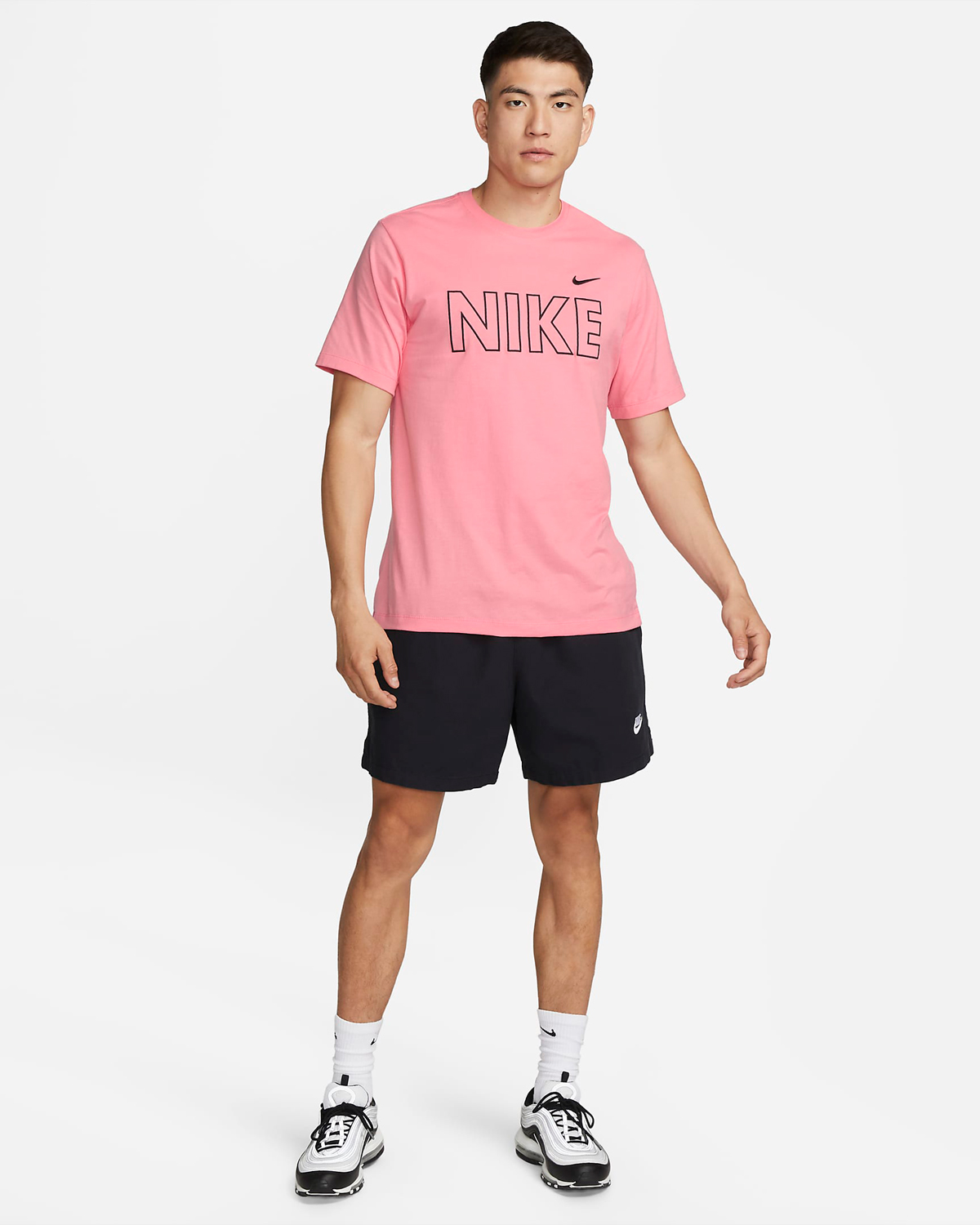 Nike Coral Chalk Shirts Shorts Clothing Sneaker Outfits