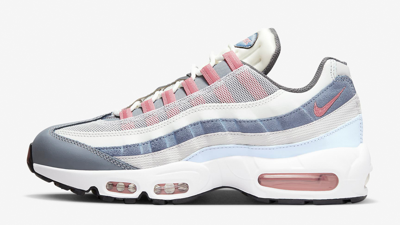 Nike Air Max 95 Vast Grey Red Stardust Shirts and Outfits