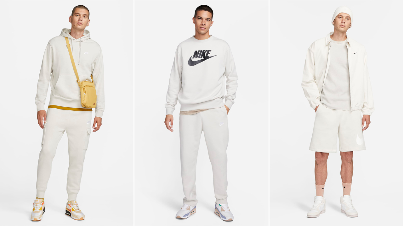 Nike Light Bone Shirts Shorts Pants Clothing Sneaker Outfits