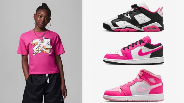 Jordan-Fierce-Pink-Sneakers-Shirts-Clothing-Outfits
