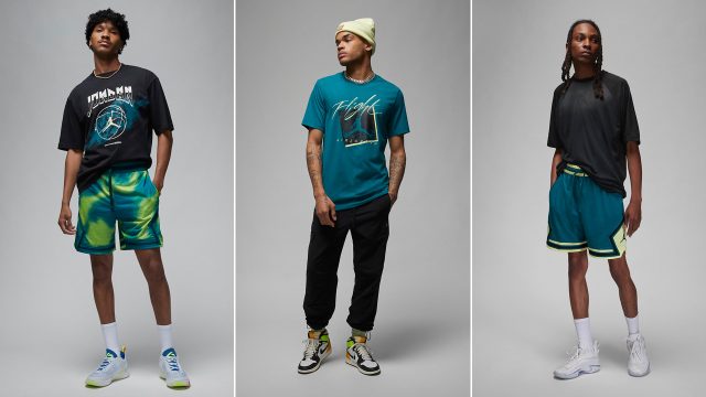 Jordan-Sky-J-Teal-Sneakers-Clothing-Outfits