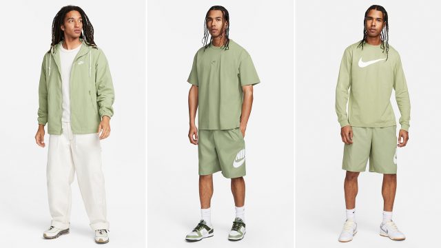 Nike Oil Green Clothing Sneakers Outfits Spring 2024 640x360