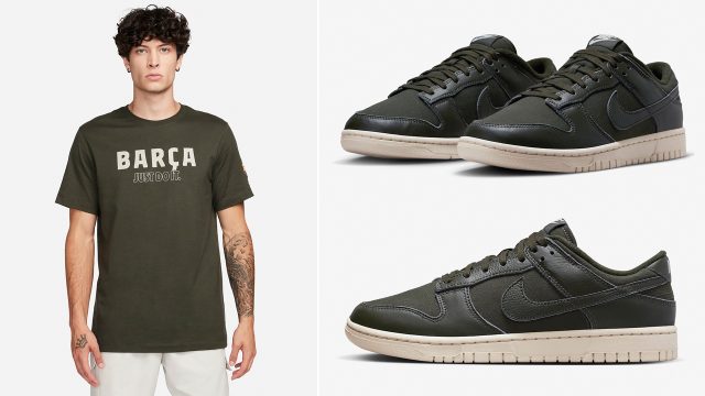 Nike-Dunk-Low-Sequoia-T-Shirt-Outfit