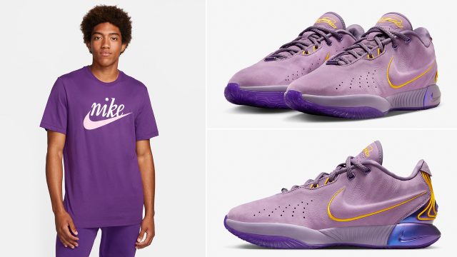 Nike LeBron 21 Purple Rain Shirts Clothing Outfits 640x360