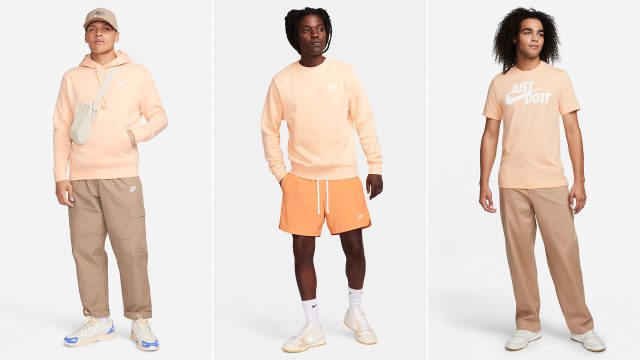 Nike-Sportswear-Ice-Peach-Shirts-Clothing-Sneaker-Outfits
