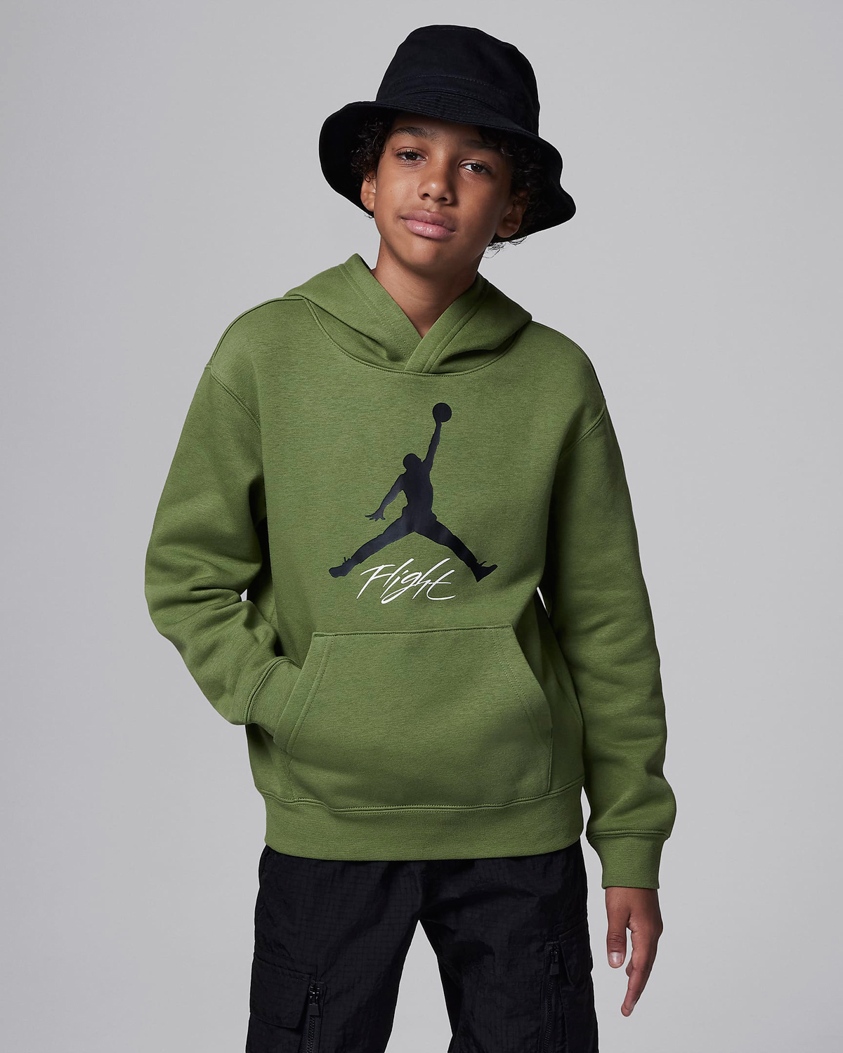 Air Jordan 4 Craft Olive Kids Grade School Shirts Outfits