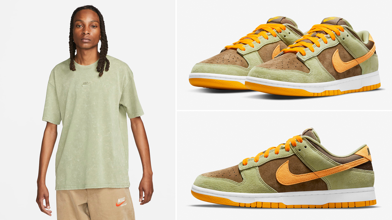 Nike Dunk Low Dusty Olive 2023 Shirts Hats Clothing Outfits