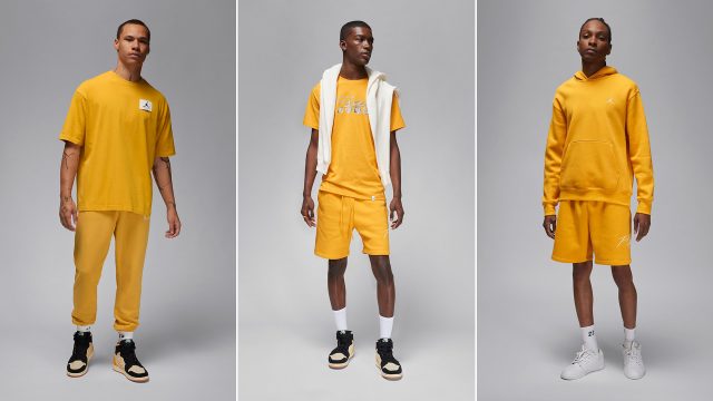 Jordan-Yellow-Ochre-Shirts-Shorts-Hoodies-Pants-Clothing-Sneakers-Outfits