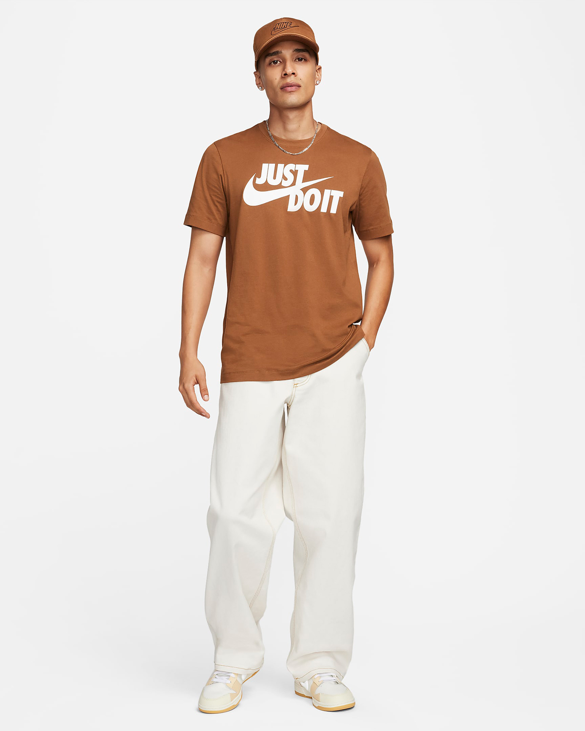 Nike Light British Tan Clothing Shirts Sneakers Outfits