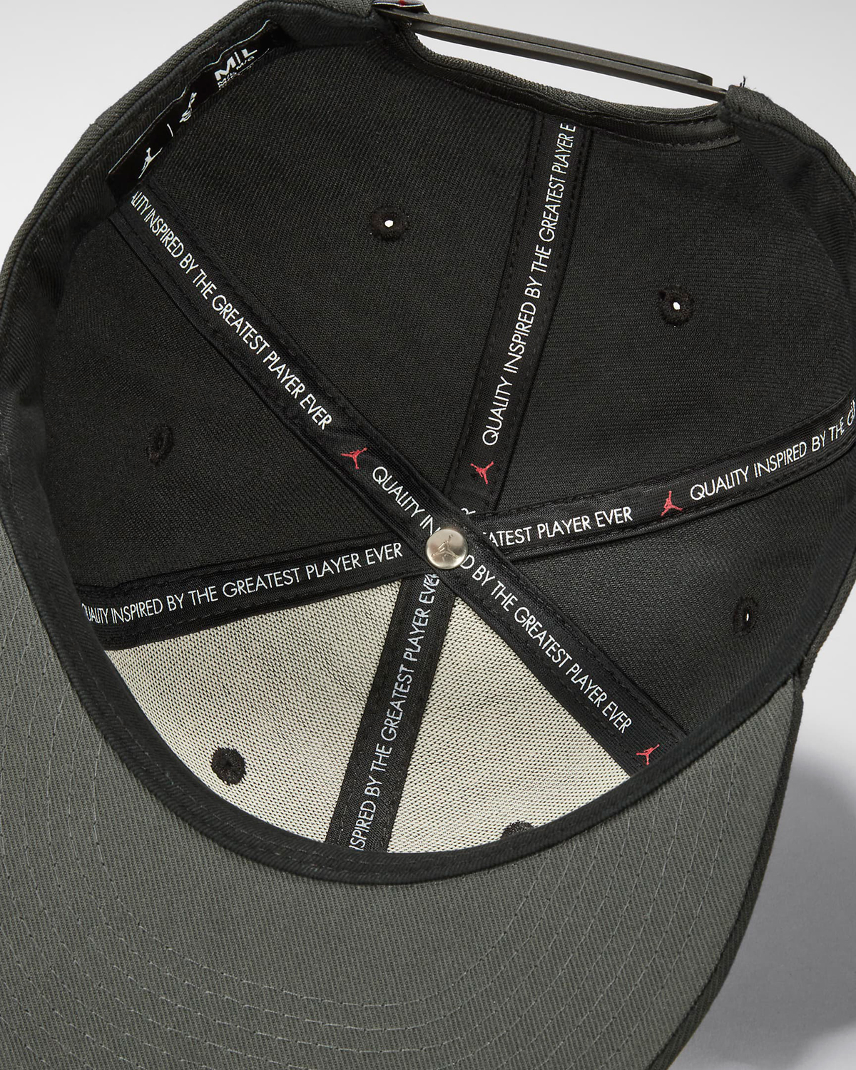 Air Jordan 1 High OG Black White Snapback Hat