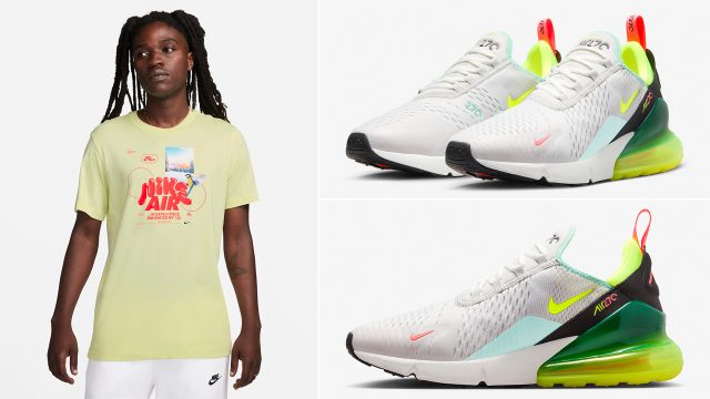 nike Have Air Max 270 Vast Grey Hot Lava Volt Shirt Outfit 640x360