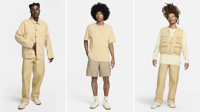Nike Sportswear Sesame Clothing Shirts Shorts Pants Sneakers Outfits