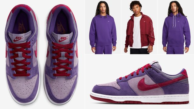 Nike-Dunk-Low-Plum-2024-Outfits-Shirts-Hats-Clothing