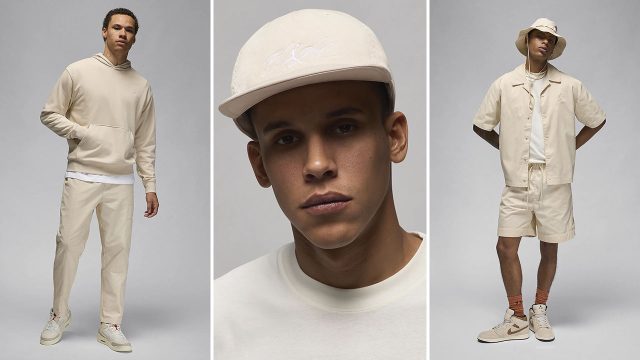 Jordan Legend Light Brown Clothing Shirts Hats Sneakers original