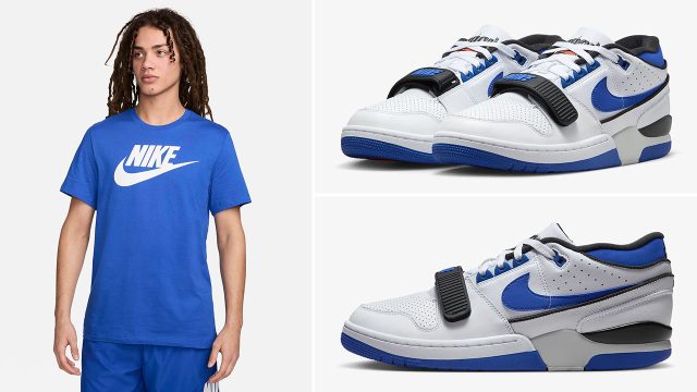 Nike Light Air Alpha Force 88 Game Royal Shirt Outfit