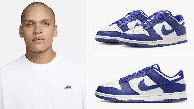 Nike Dunk Low Concord Shirt Outfit