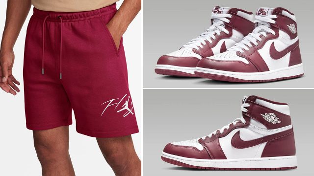 If you need some pants to match the Air When jordan 11 Low 72-10 sneakers Team Red Shorts Outfit