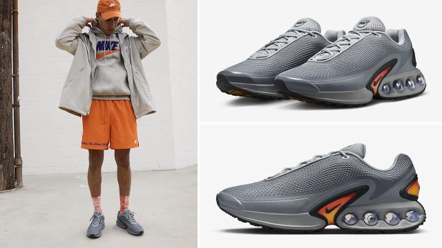 Nike Air Max DN Particle Grey Outfit Shirt Hat Shorts Clothing Match