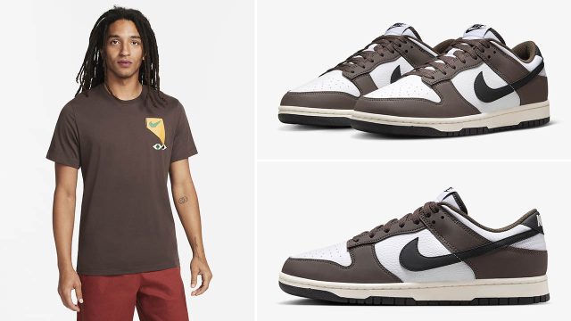 Nike Dunk Low Baroque Brown Shirt Outfit