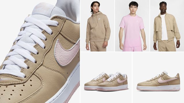 Nike Air Force 1 Low Linen 2024 Outfits Shirts Hats Clothing Match