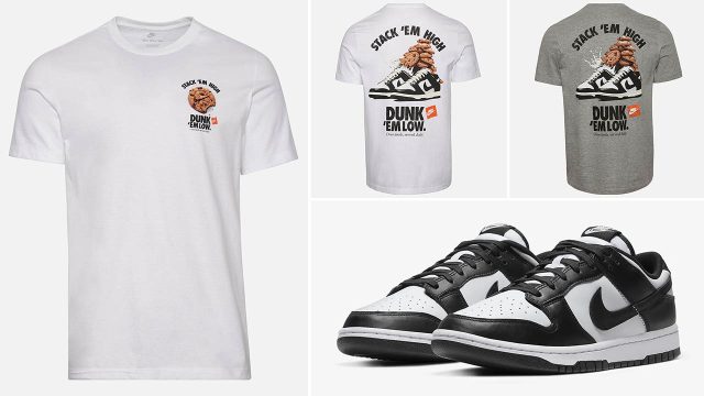 Nike Dunk torch Low Panda T Shirt