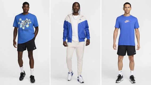 Nike Sportswear Game Royal Shirts Clothing Sneakers Outfits Summer 2024 640x360