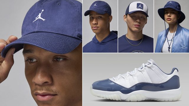 Air Jordan 11 Low Diffused Blue Hats to know Sneakers