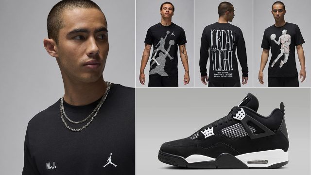 Air Jordan 4 White Thunder Shirts to know Sneakers