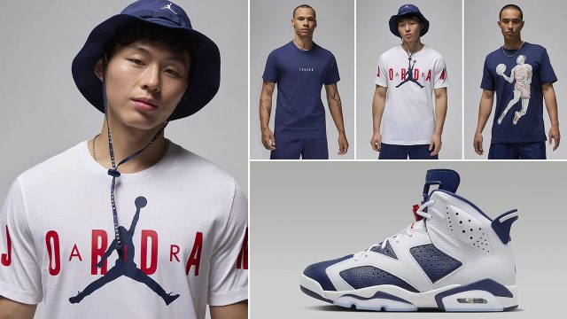 Air Jordan 6 Olympic 2024 Shirts